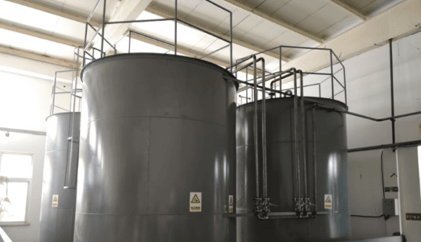 Production equipment in a precision manufacturing plant
